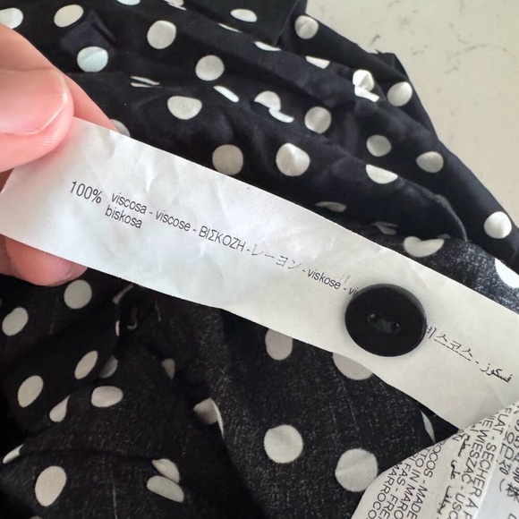 ZARA Black V-Neck Jumpsuit - Size XS - New Without Tags 🖤 - Picture 15 of 16